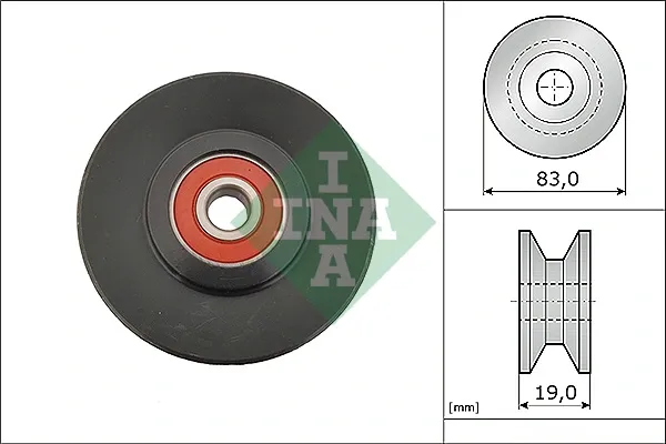 Натяжной ролик 531093910 INA