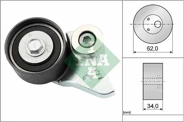 Ролик ГРМ 531050220 INA
