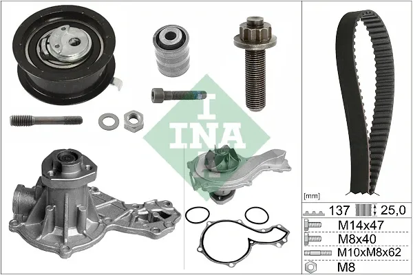 Комплект ГРМ 530037730 INA