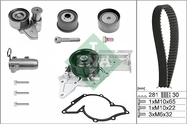 Комплект ГРМ 530048030 INA