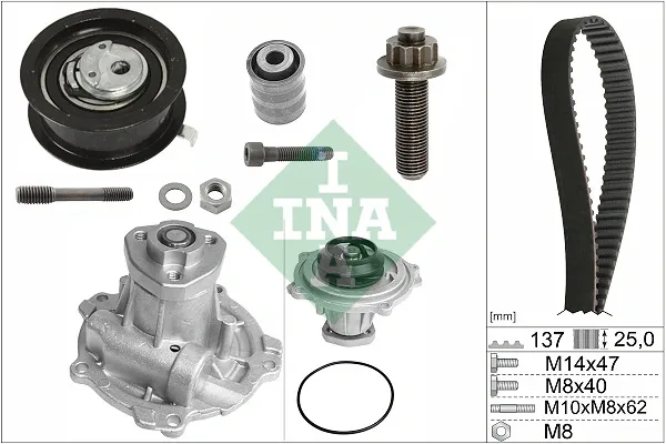 Комплект ГРМ 530037731 INA