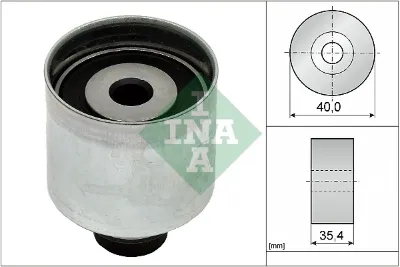 Ролик ремня ГРМ паразитный INA 532034910