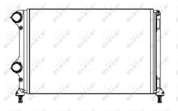 Радиатор 53245A NRF