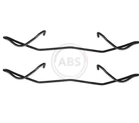 Комплект пружинок крепления дисковых колодок передних 1180Q ABS