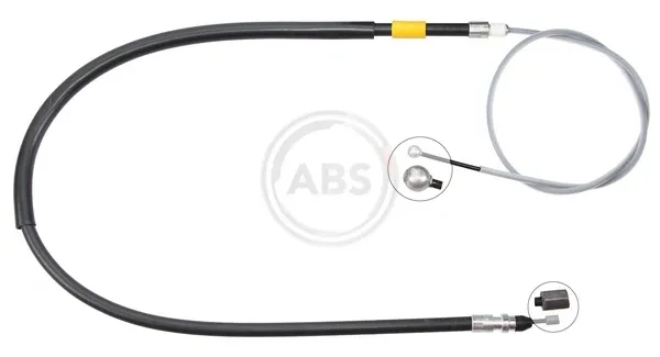 Задний трос ручника K12029 ABS