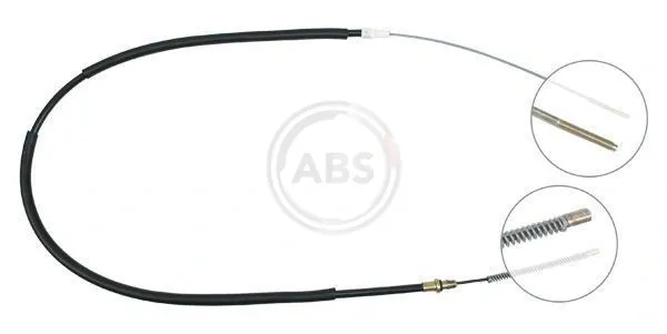Задний трос ручника K12676 ABS