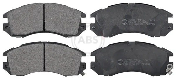 Передние тормозные колодки 36720 ABS