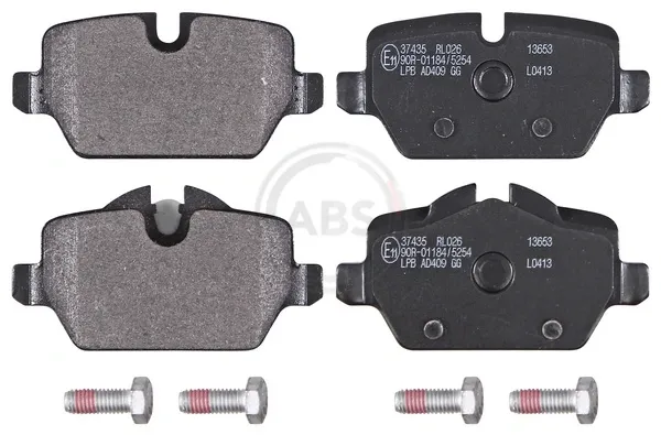 Задние тормозные колодки 37435 ABS