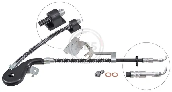 Шланг тормозной передний левый SL5738 ABS