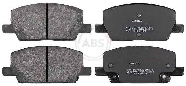 Передние тормозные колодки 35288 ABS
