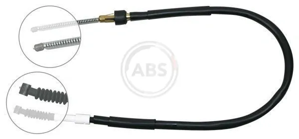 Трос ручника K16327 ABS