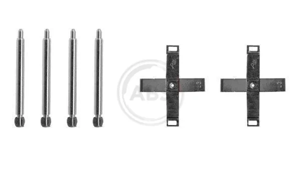Ремкомплект задних тормозов 1271Q ABS