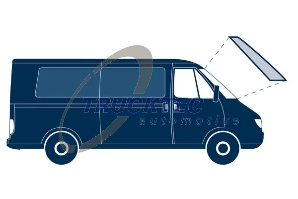  Уплотнитель лобового стекла Mercedes Sprinter 