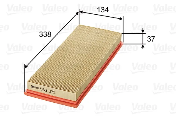 Воздушный фильтр 585375 VALEO