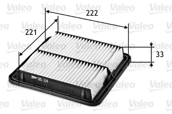Воздушный фильтр 585334 VALEO