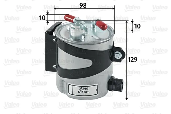 Топливный фильтр 587528 VALEO