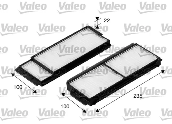 Фильтр салона 698892 VALEO