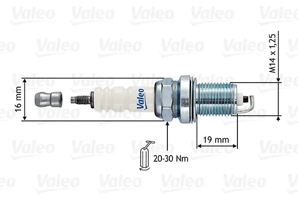 Свеча VALEO 246884