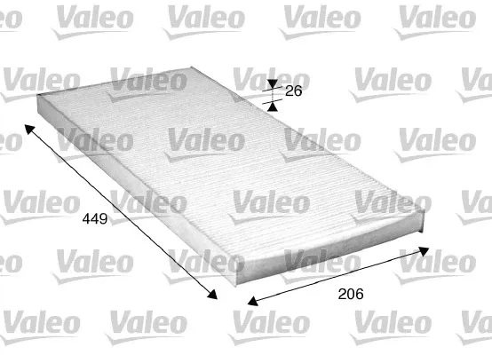 Фильтр салона 716028 VALEO