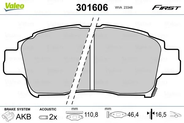 Передние тормозные колодки QF0084E Q-top