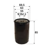 Масляный фильтр 586021 VALEO