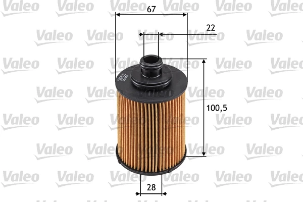Масляный фильтр 586530 VALEO