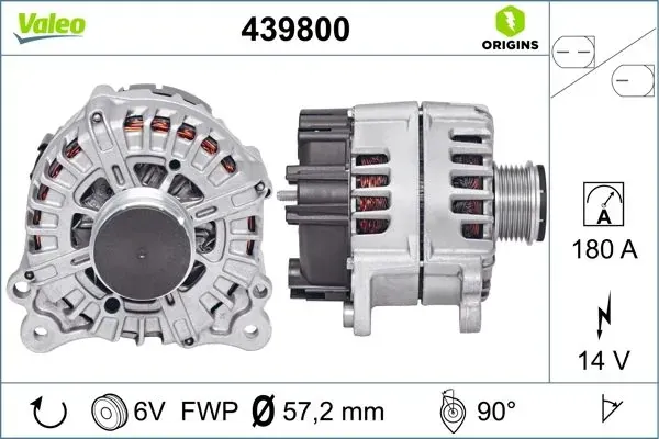 Генератор 439800 VALEO
