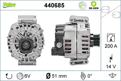 Генератор VALEO 440685