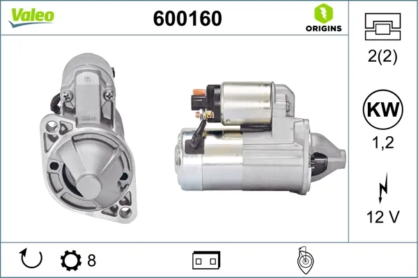 Стартер 600160 VALEO