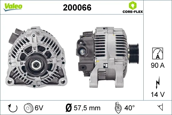 Генератор 200066 VALEO