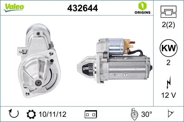 Стартер VALEO 432644