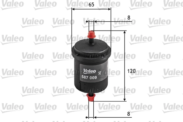Топливный фильтр 587009 VALEO