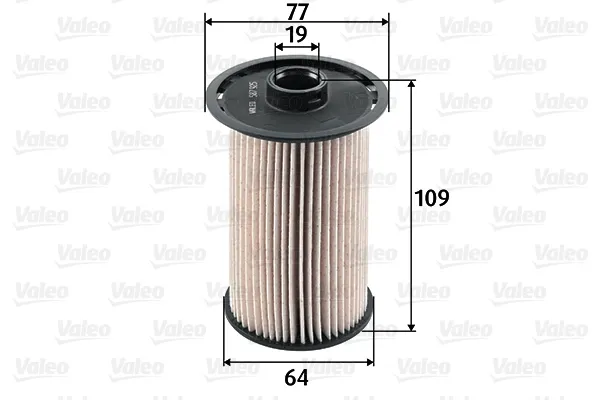 Топливный фильтр 587925 VALEO