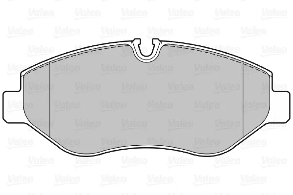 Передние тормозные колодки 301882 VALEO
