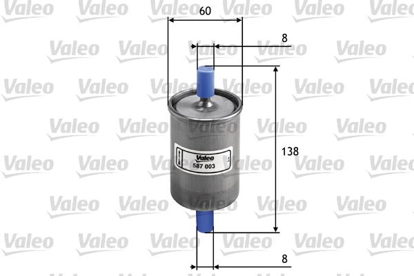 Топливный фильтр 587003 VALEO