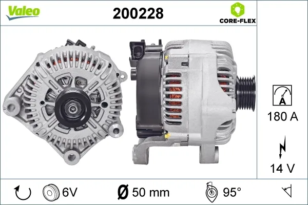 Генератор 200228 VALEO