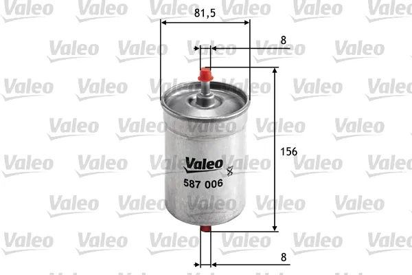 Топливный фильтр 587006 VALEO