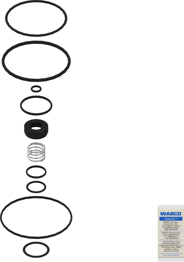 Ускорительный клапан пневмосистемы 9730110002 Wabco