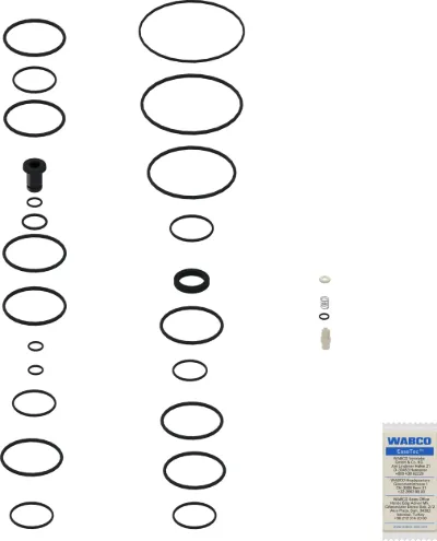 Ремкомплект главного тормозного крана WABCO 9730090002