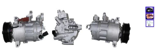  Компрессор кондиционера Volkswagen Jetta 7
