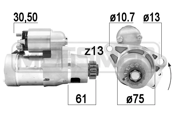 Стартер 220845A ERA
