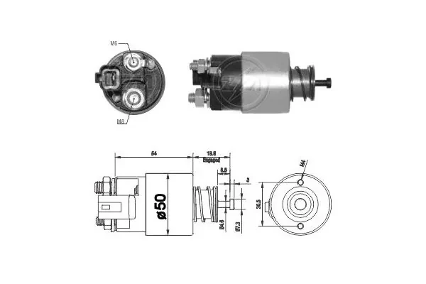 Стартер ZM2995 ERA