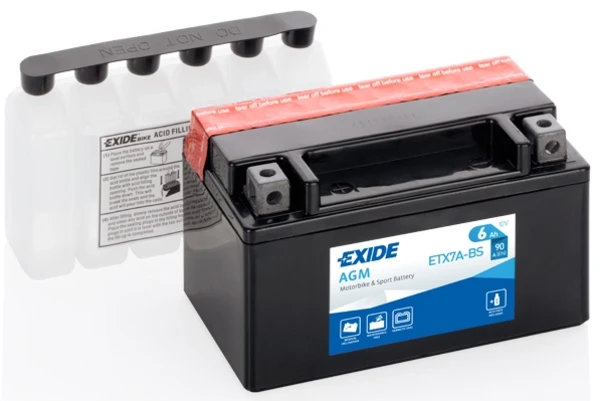 Аккумуляторная батарея Экзид 6 А/ч 12 В (ETX7ABS)