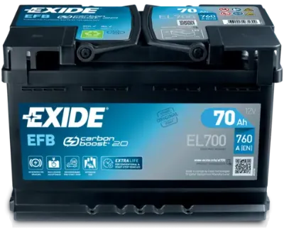 Аккумуляторная батарея (АКБ) EXIDE EL700