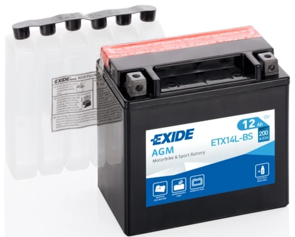 Акумуляторна батарея Ексайд 12 А/г 12 В (ETX14LBS)