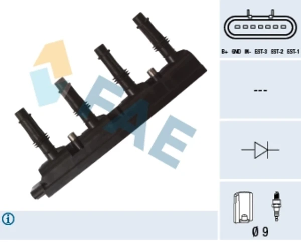 Катушка зажигания 80322 FAE