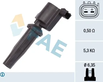 Катушка зажигания 80231 FAE