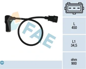 Датчик коленвала 79074 FAE