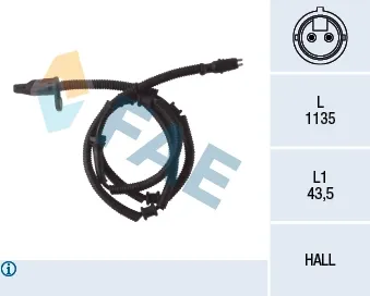 Датчик АБС задний 78056 FAE