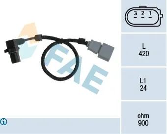 Датчик коленвала 79199 FAE